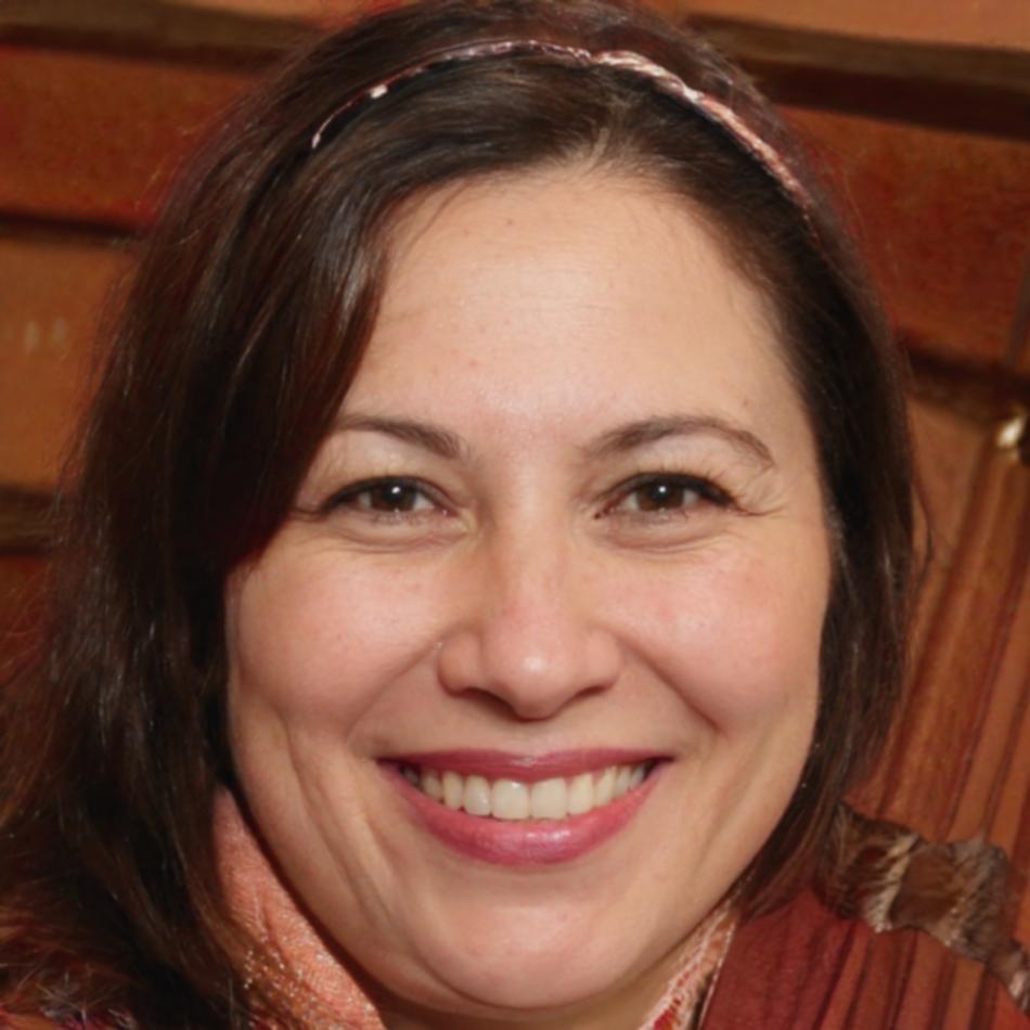 Madre participante del programa de finanzas familiares